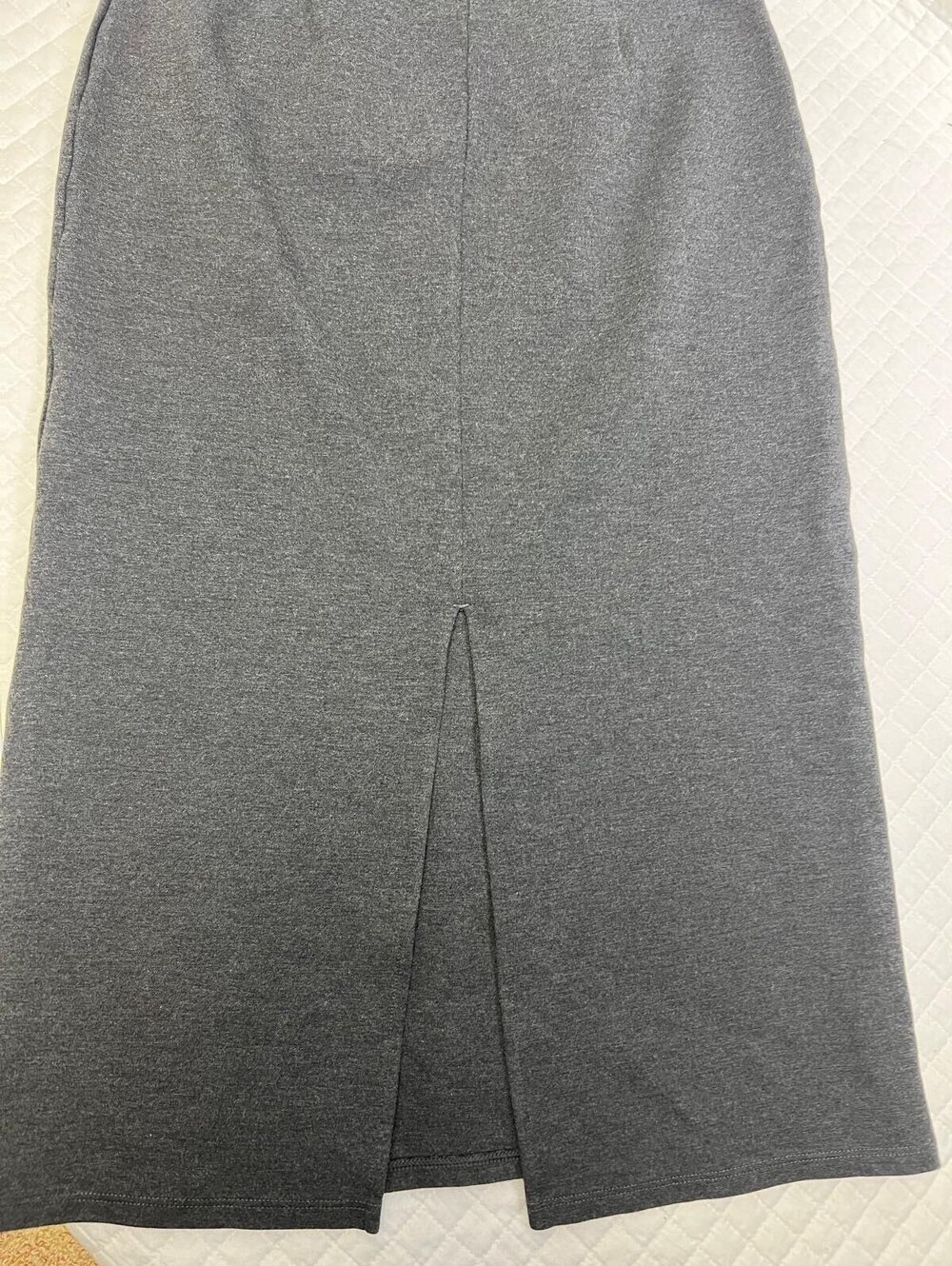 Wilfred Aritzia Skirt Gray Rayon Blend Small - Picture 6 of 8
